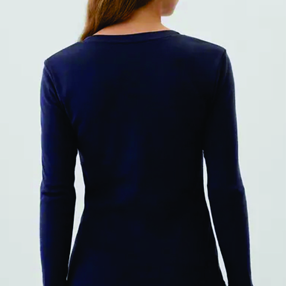 Women Long Sleeve V-Neck T-Shirts - Image 6