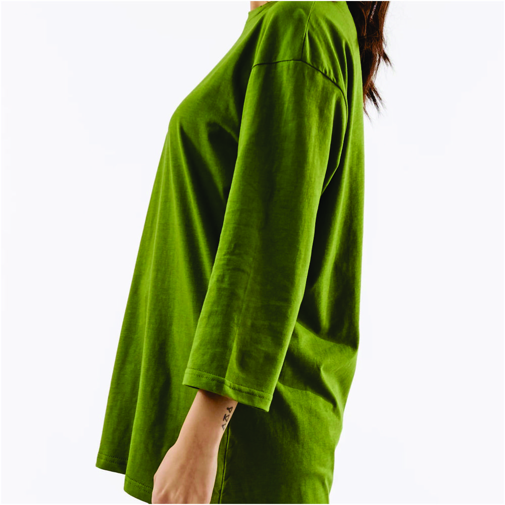 Women Long Sleeve Oversize Solid Color - Image 10