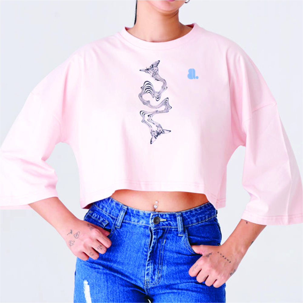 Women Long Sleeve Crop Top T-Shirts - Image 3