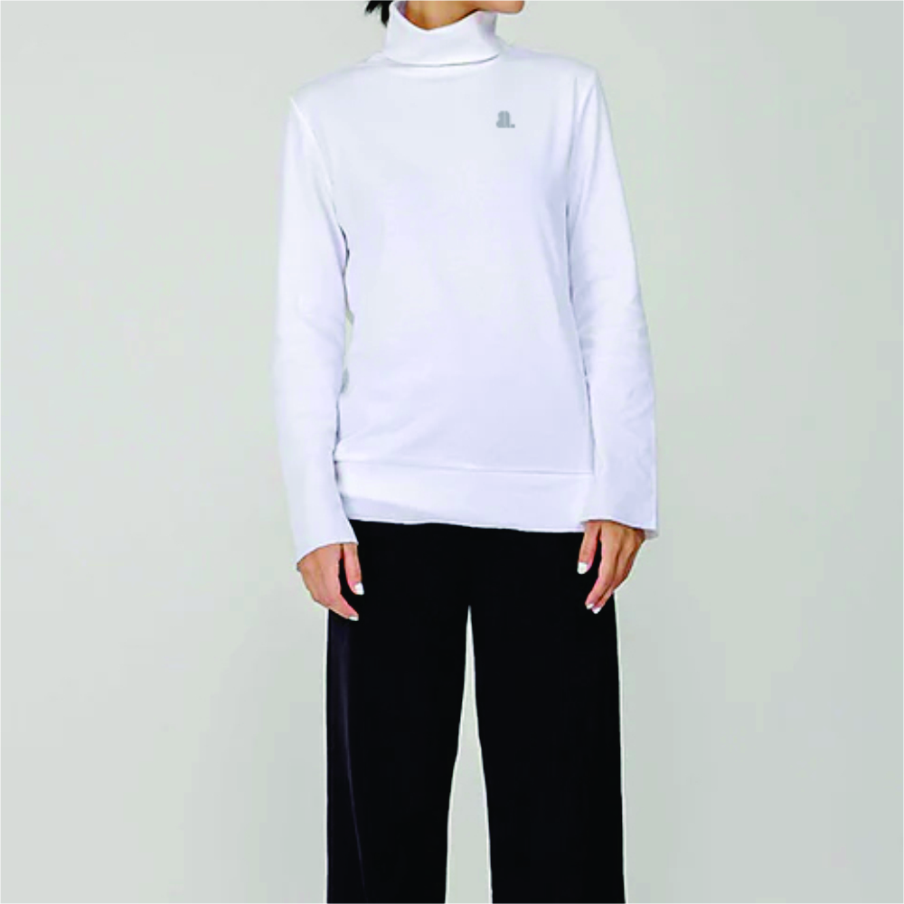 Women Long Sleeve Turtle Neck T-Shirts