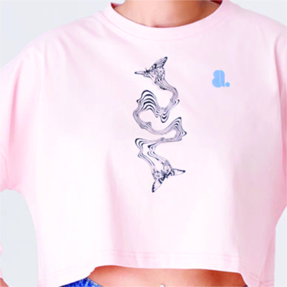 Women Long Sleeve Crop Top T-Shirts - Image 5