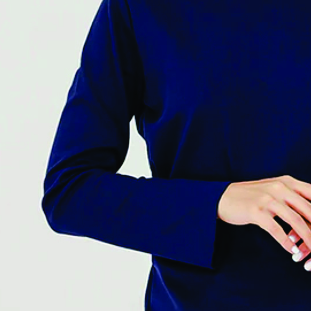 Women Long Sleeve Turtle Neck T-Shirts - Image 3