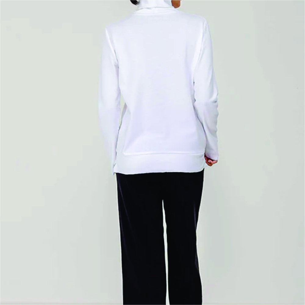 Women Long Sleeve Turtle Neck T-Shirts - Image 5