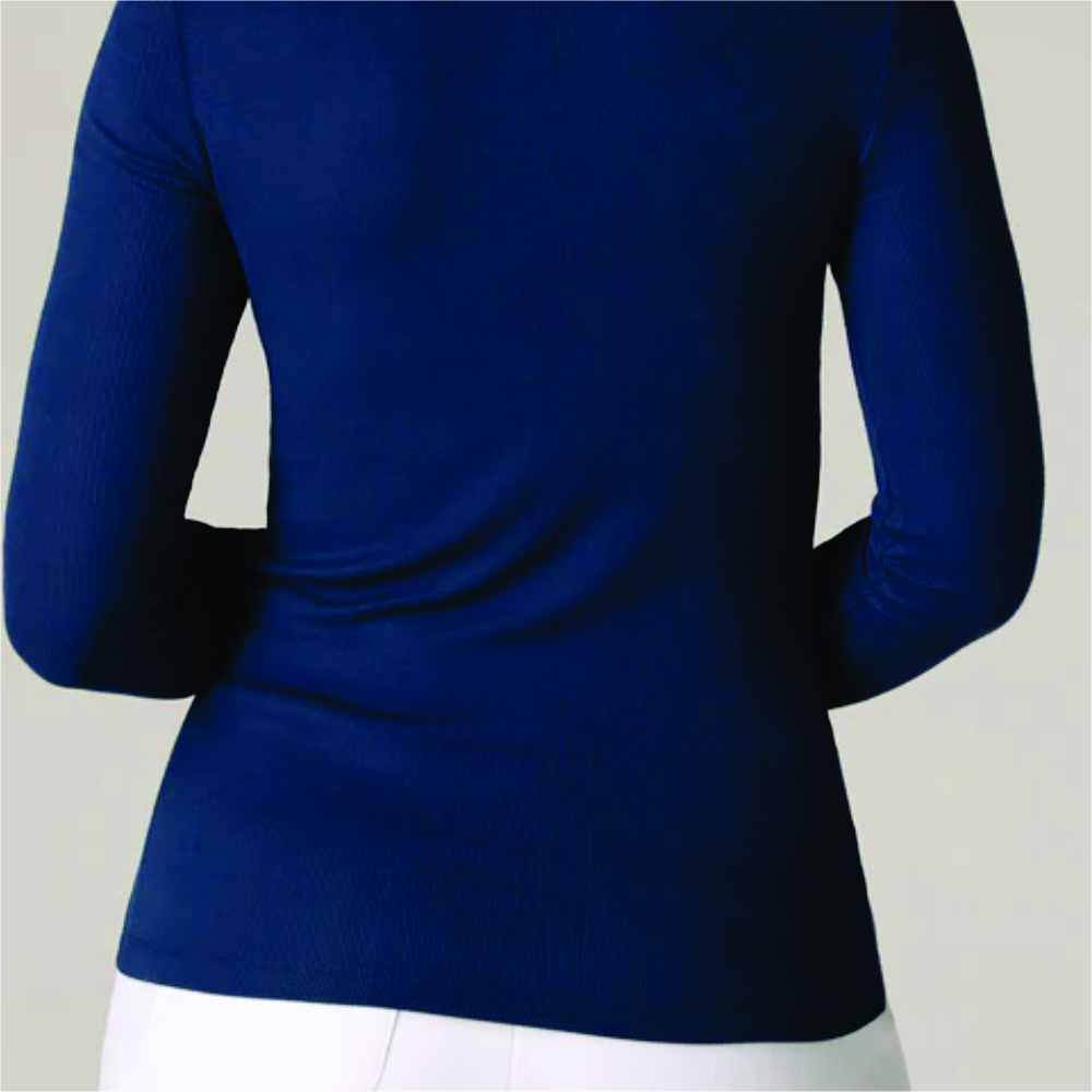 Women Long Sleeve Henley T-Shirt - Image 6
