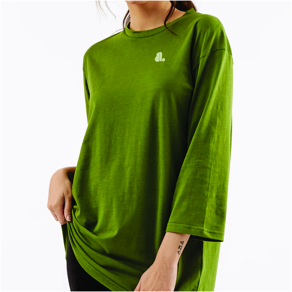 Women Long Sleeve Oversize Solid Color - Image 12