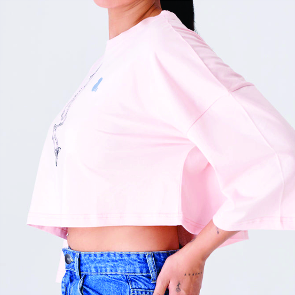 Women Long Sleeve Crop Top T-Shirts - Image 9