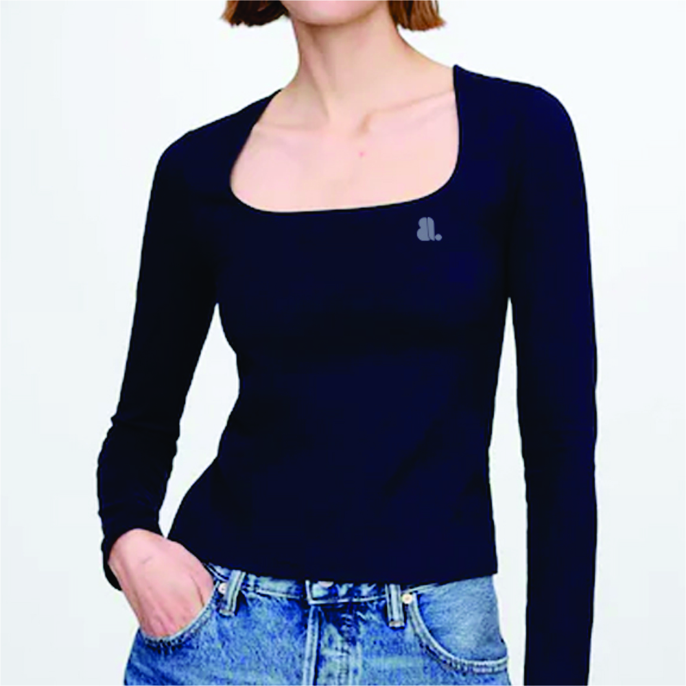 Women Long Sleeve Scoop Neck T-Shirts