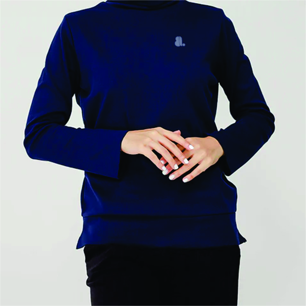 Women Long Sleeve Turtle Neck T-Shirts