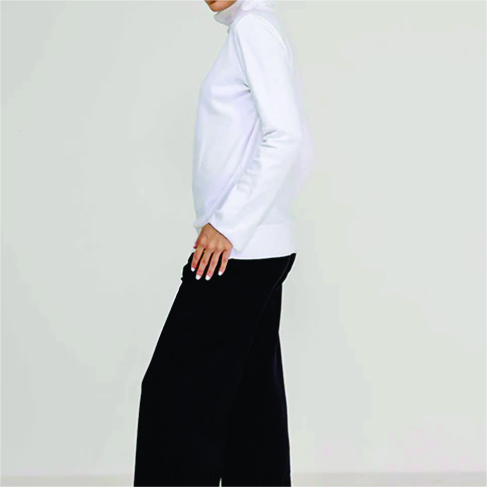 Women Long Sleeve Turtle Neck T-Shirts - Image 4