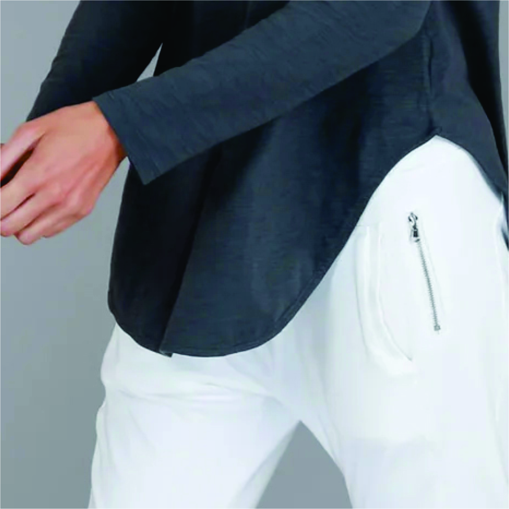 Women Long Sleeve Longline T-Shirts - Image 5