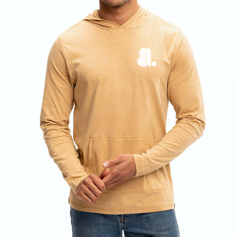 Men Hoodie Long Sleeve Tee