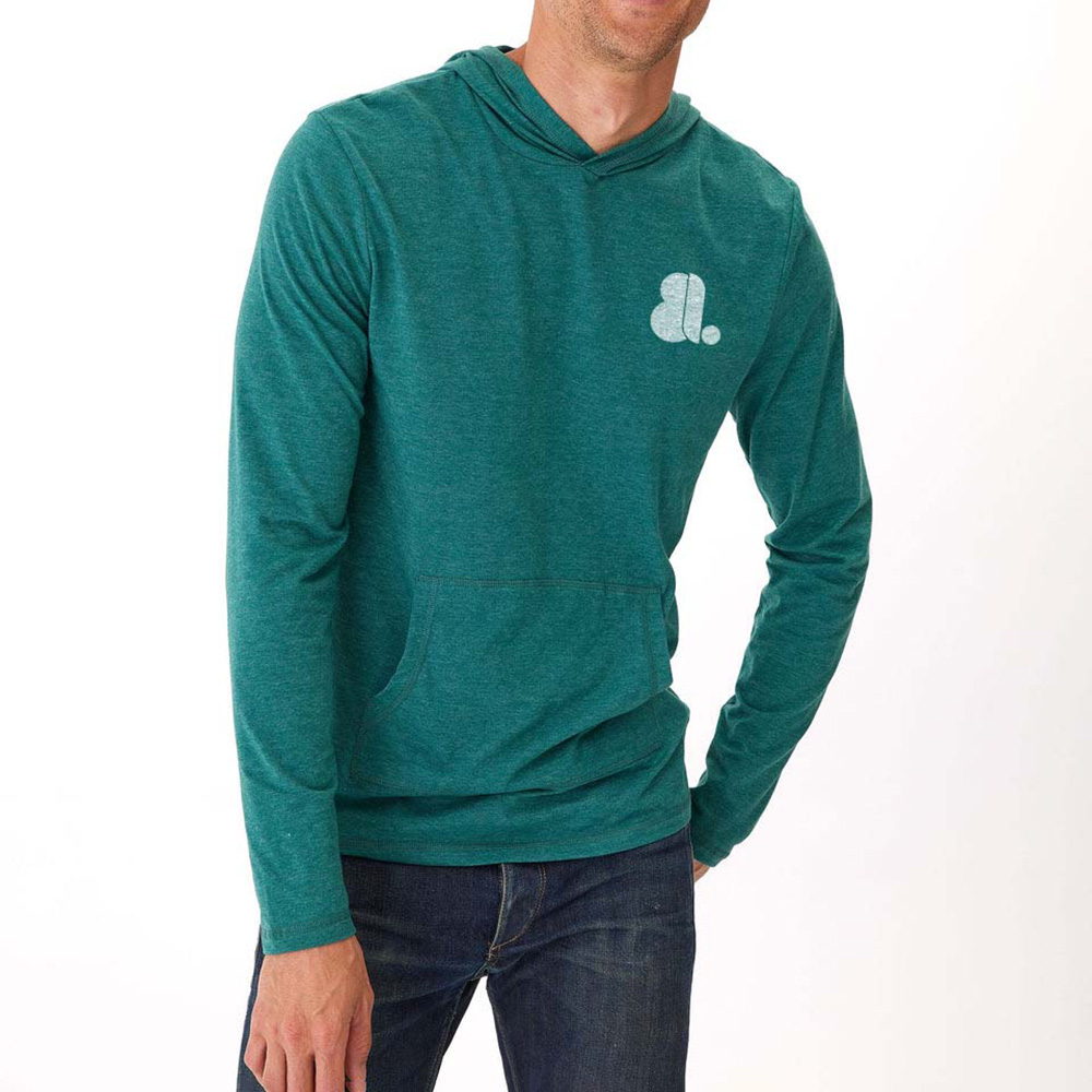 Men Hoodie Long Sleeve Tee