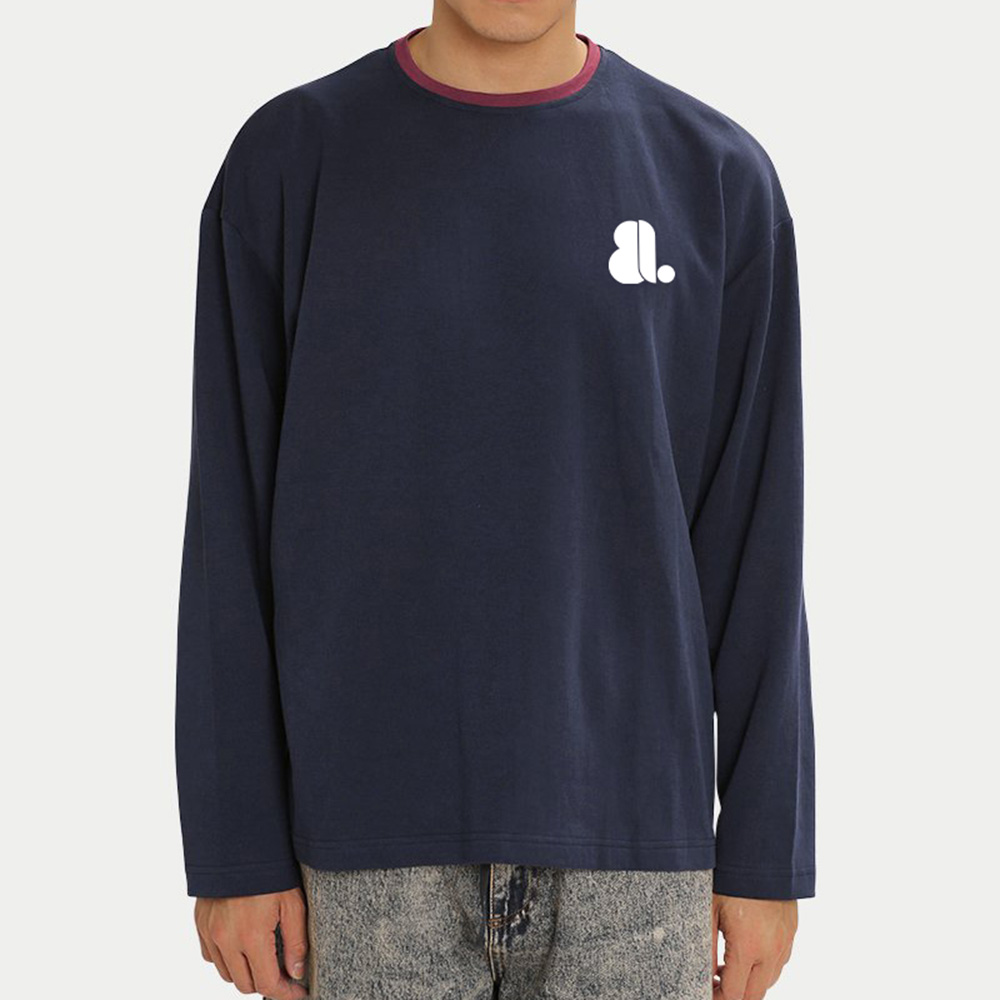 Men Ringer Long Sleeve Tee