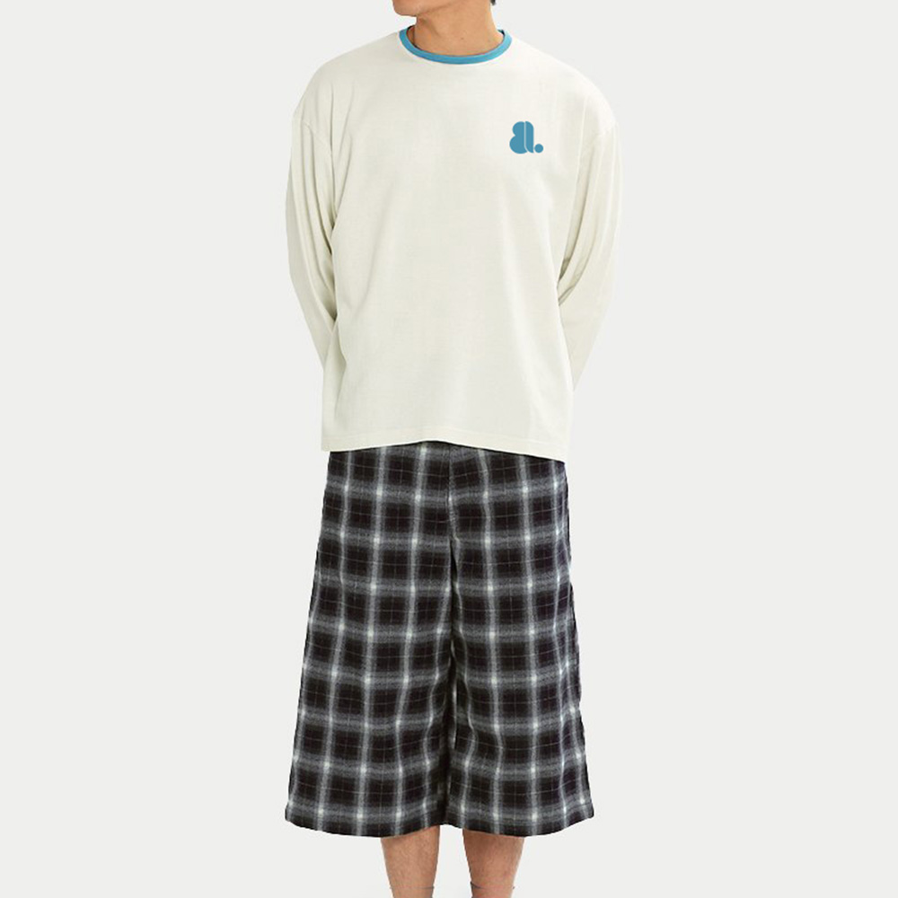 Men Ringer Long Sleeve Tee