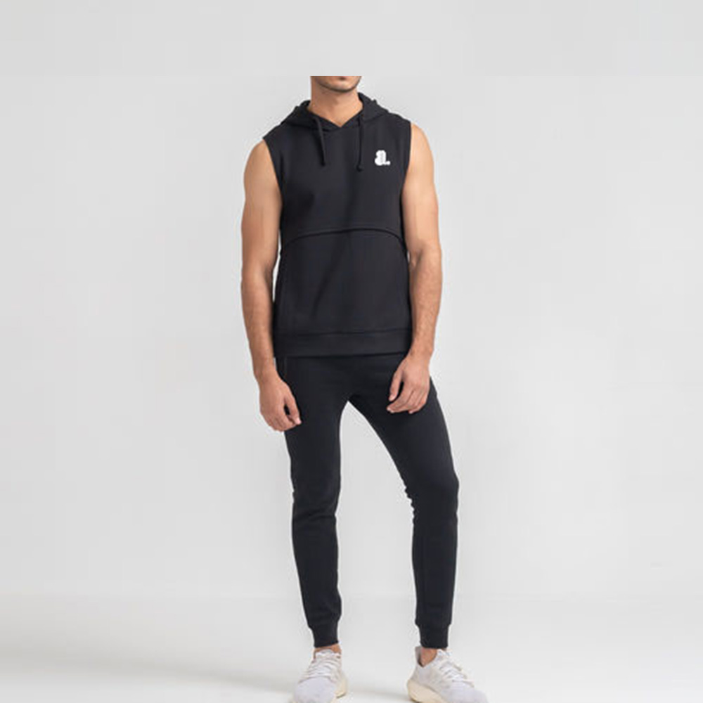Men Hoodie Tank Top