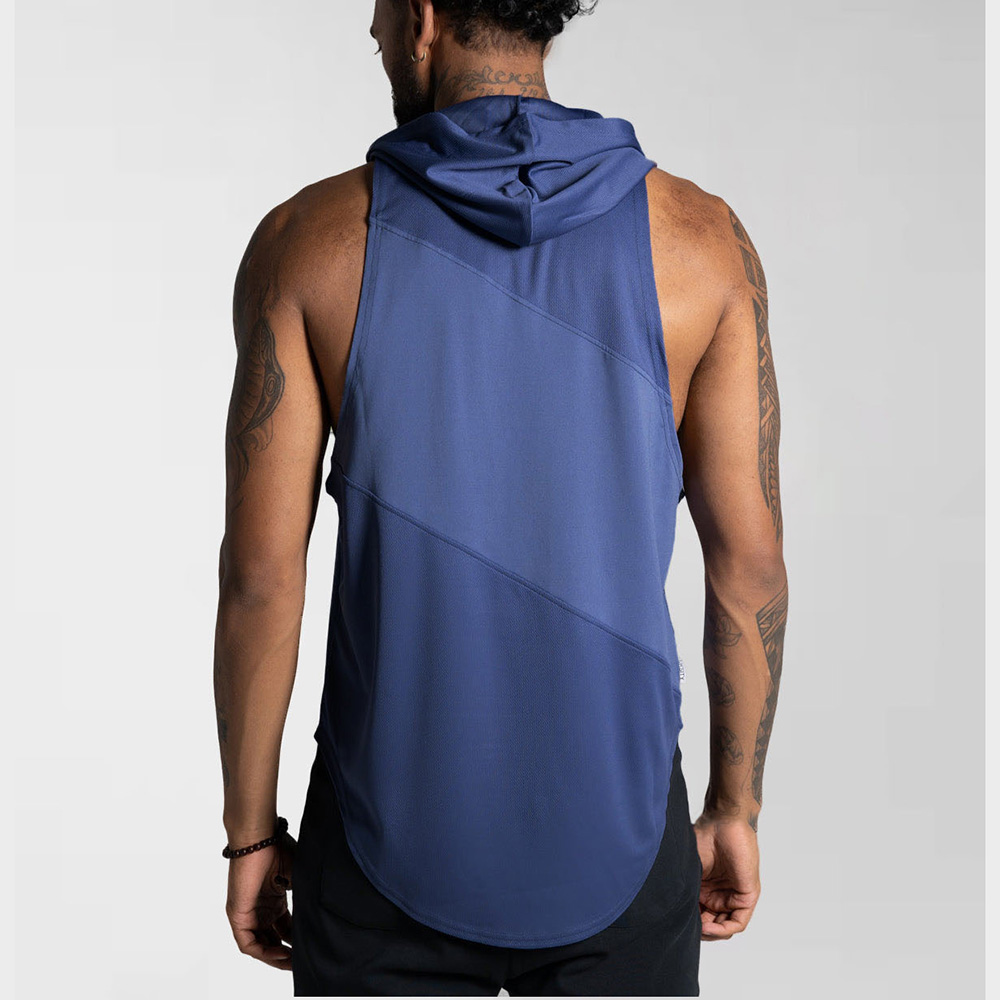 Men Hoodie Tank Top - Image 3