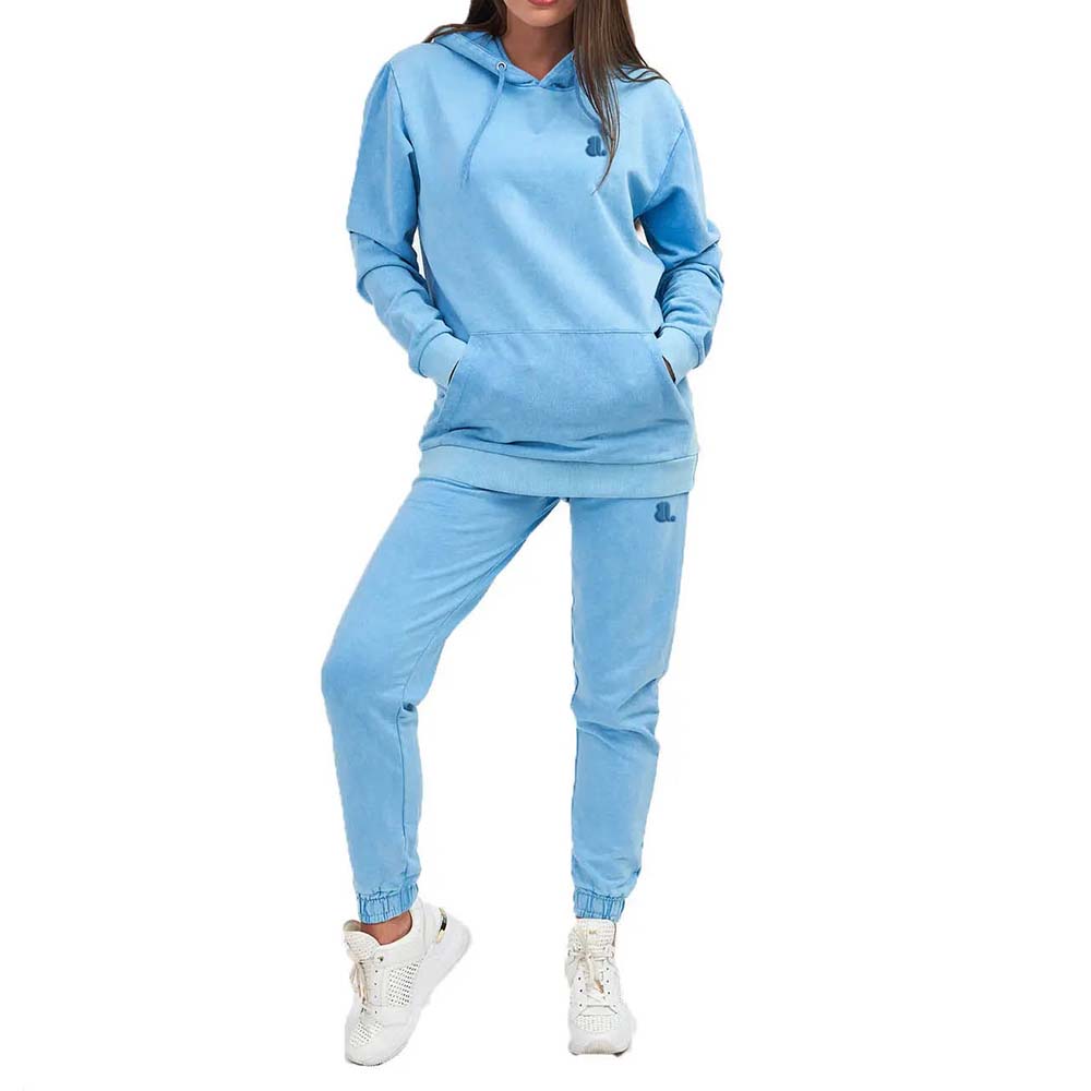 Acid Wash Pull Over Track Suit Women