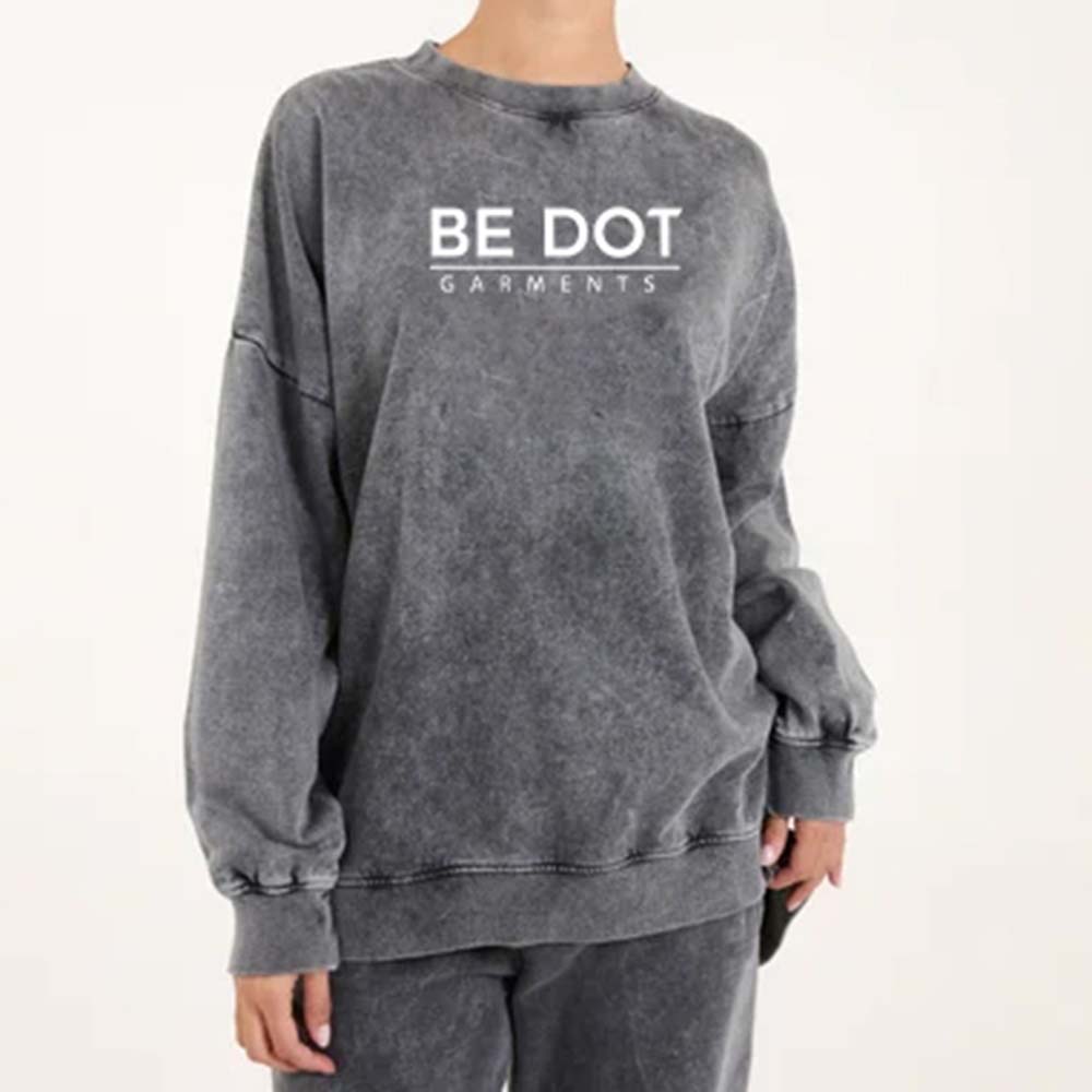 Acid Wash Pull Over Track Suit Women