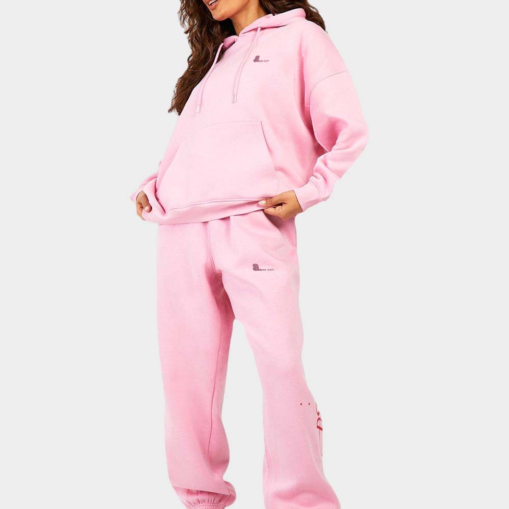 Acid Wash Pull Over Track Suit Women