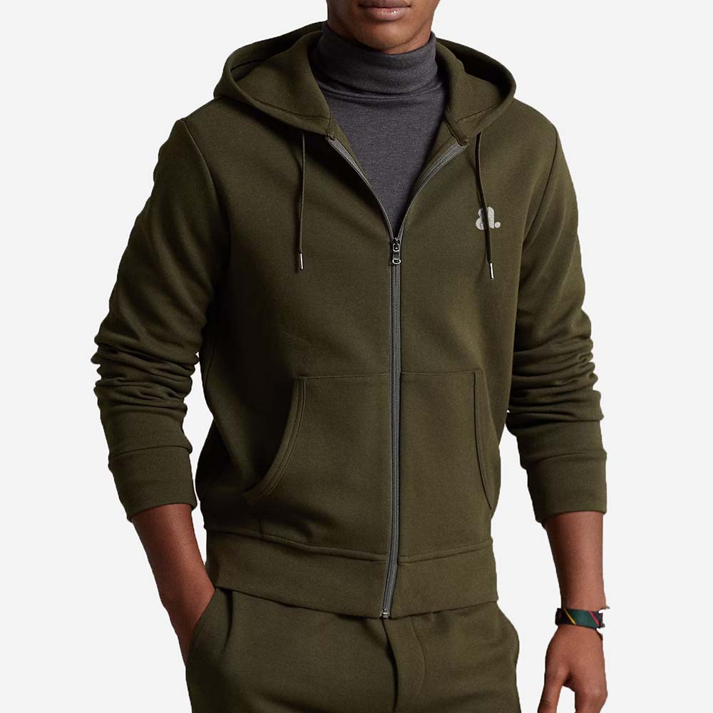 Single Color Zipper Track Suit Men