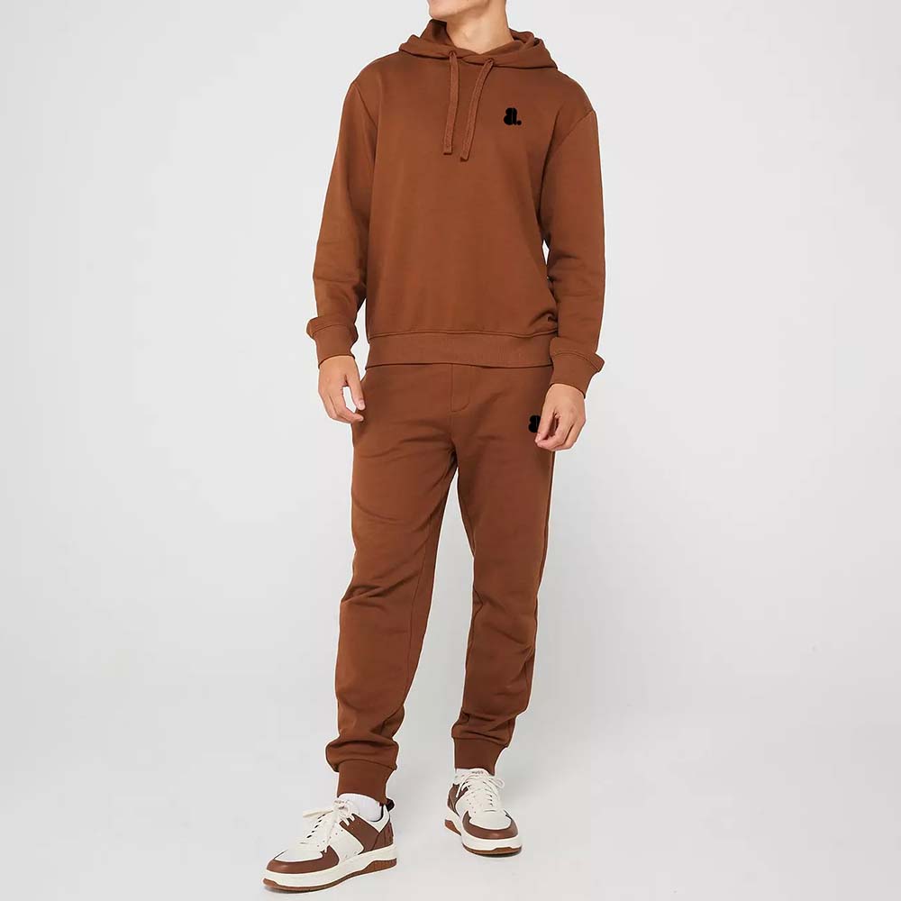 Single Color Pull Over Track Suit Men