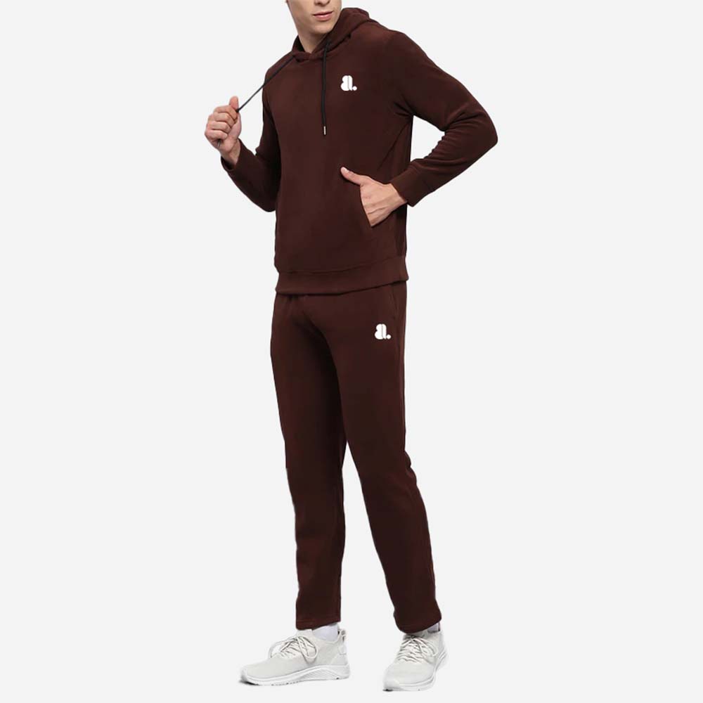 Single Color Pull Over Track Suit Men