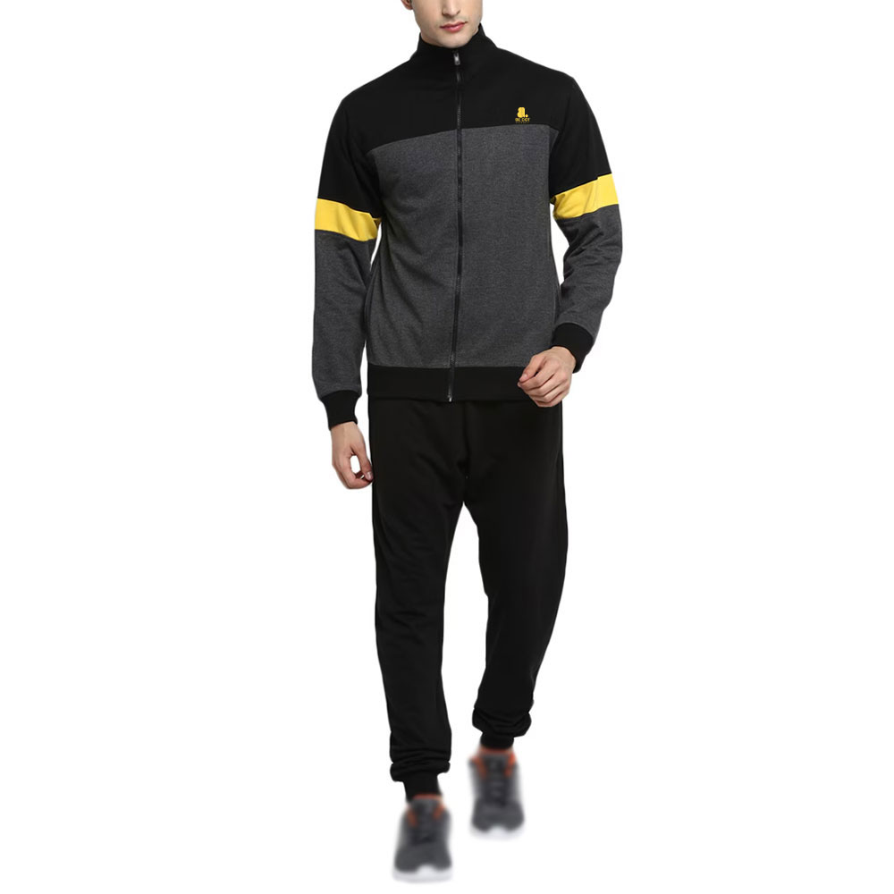 Block Zipper Track Suit Men