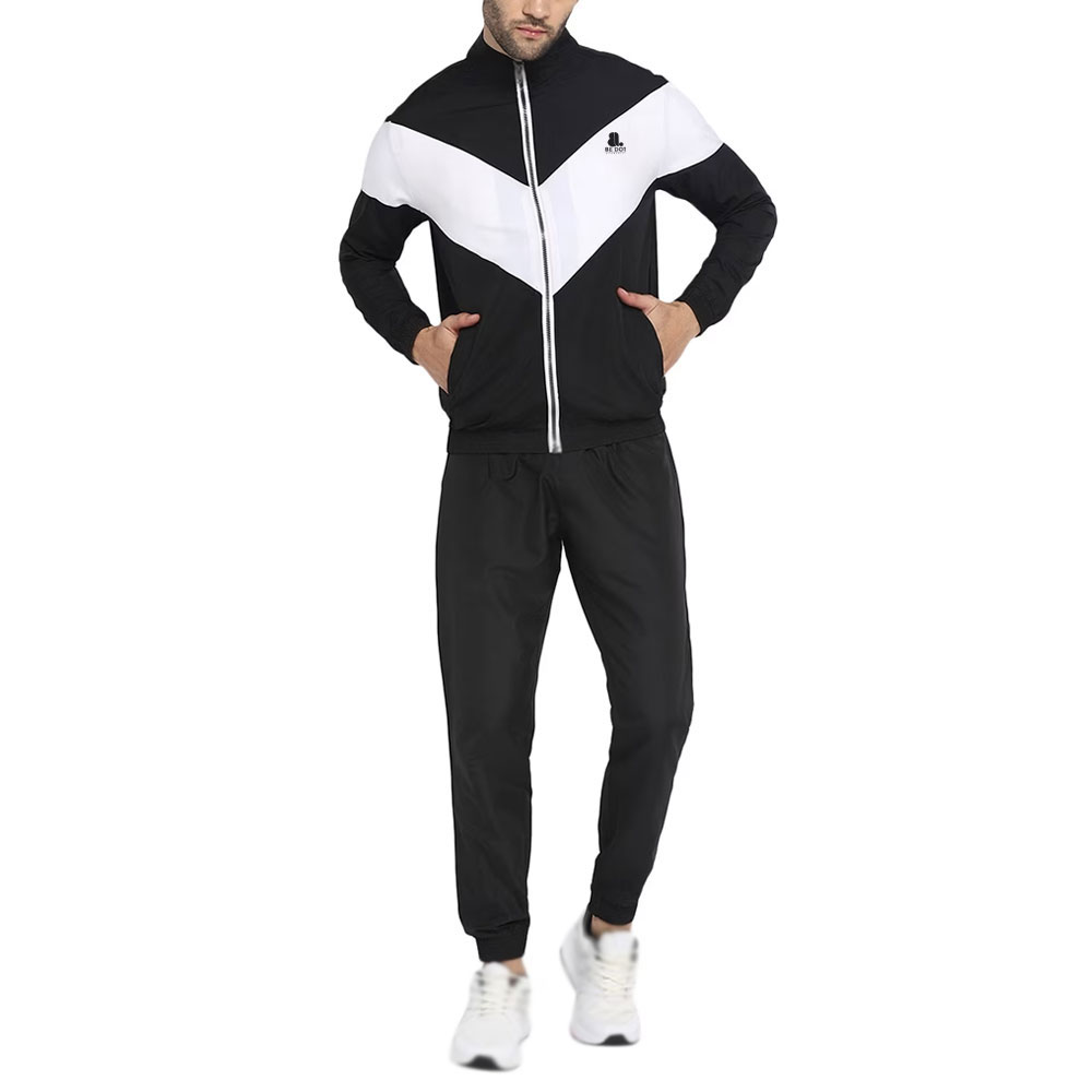 Block Zipper Track Suit Men