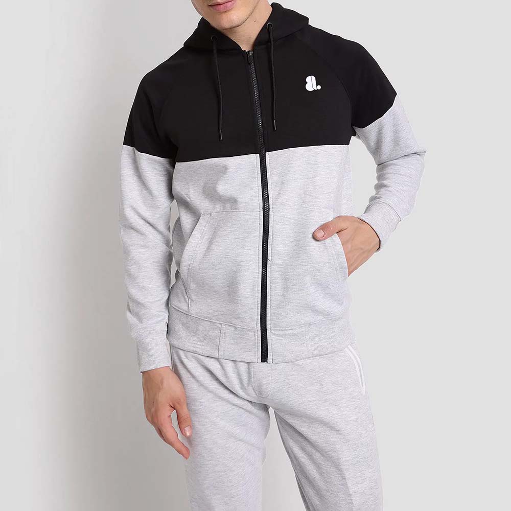 Block Zipper Track Suit Men