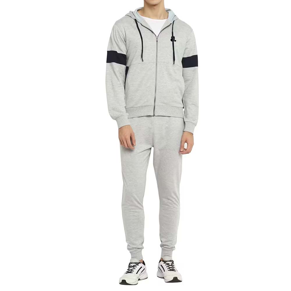 Block Zipper Track Suit Men