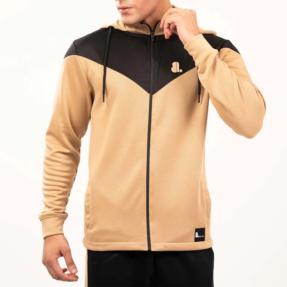 Block Zipper Track Suit Men