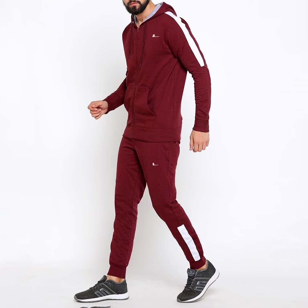 Block Zipper Track Suit Men