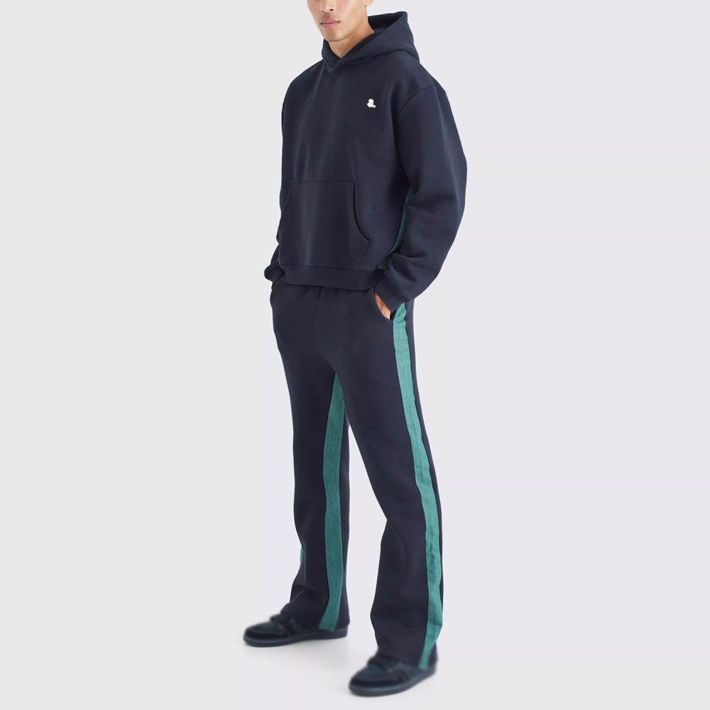 Block Pull Over Track Suit Men