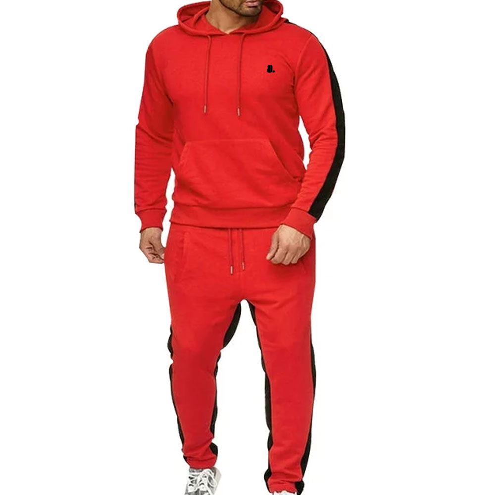 Block Pull Over Track Suit Men
