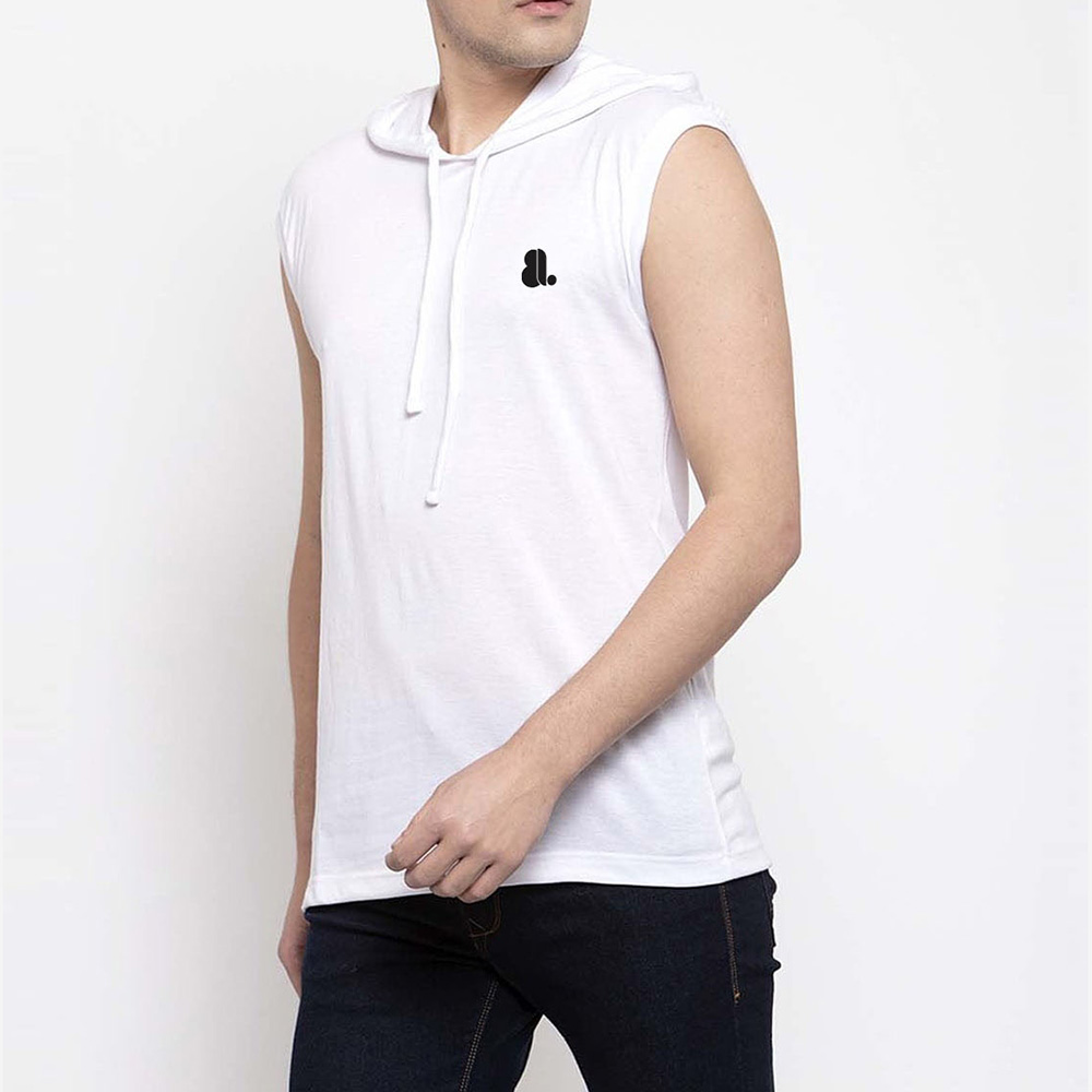 Men Hoodie Tank Top
