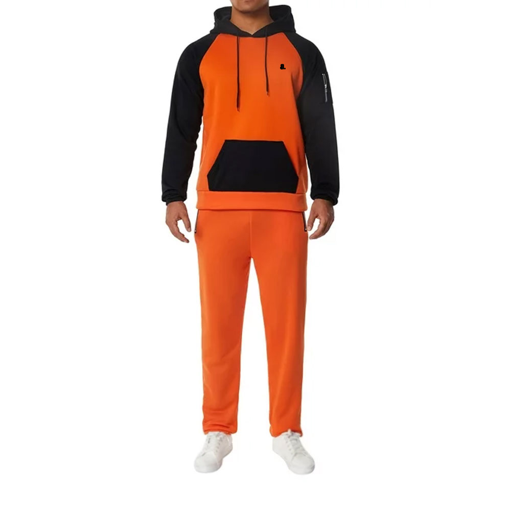 Block Pull Over Track Suit Men