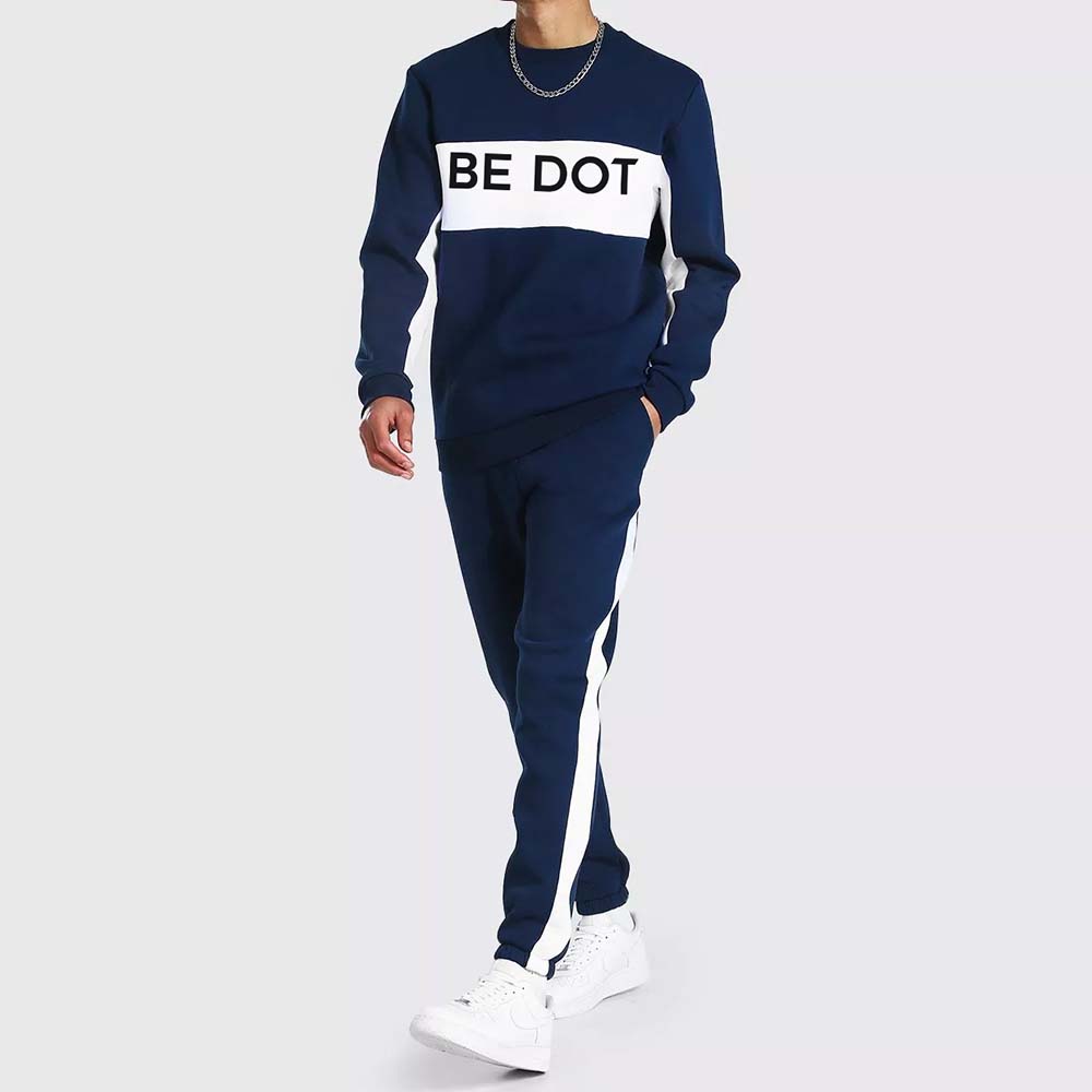 Block Pull Over Track Suit Men