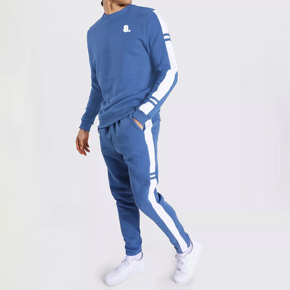 Block Pull Over Track Suit Men