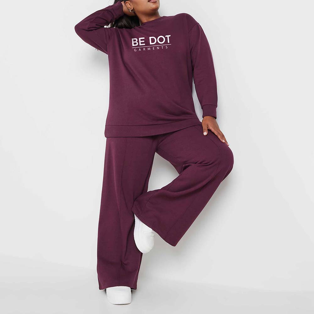 Single Color Pull Over Track Suit Women