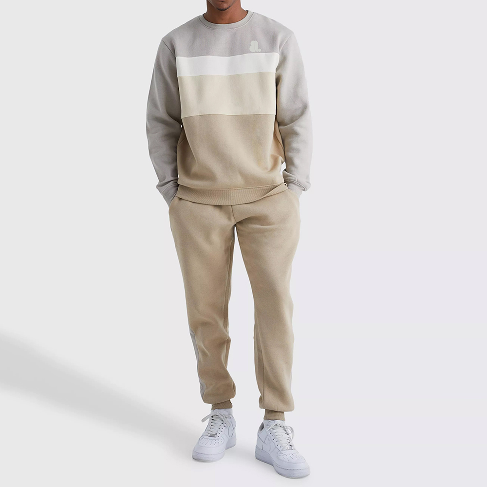 Block Pull Over Track Suit Men