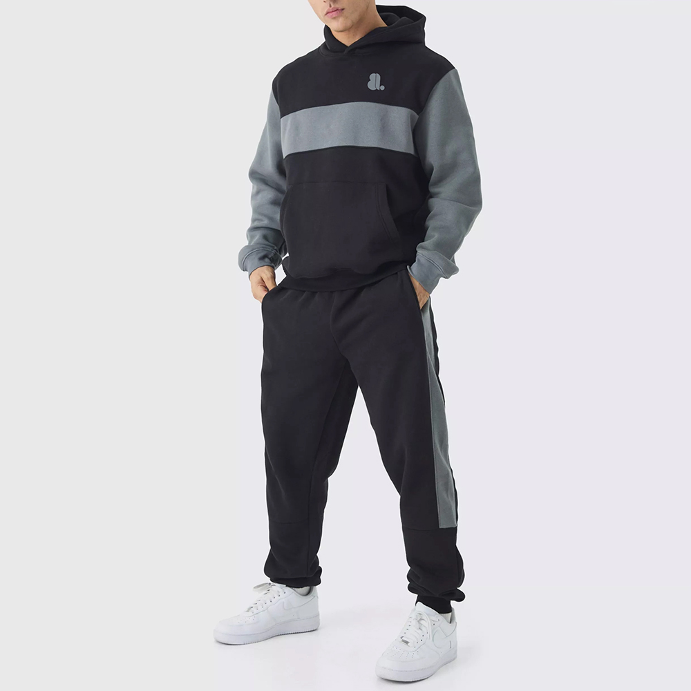 Block Pull Over Track Suit Men