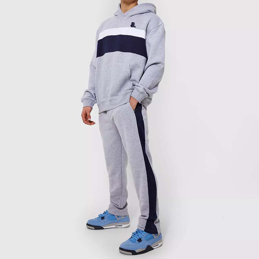 Block Pull Over Track Suit Men