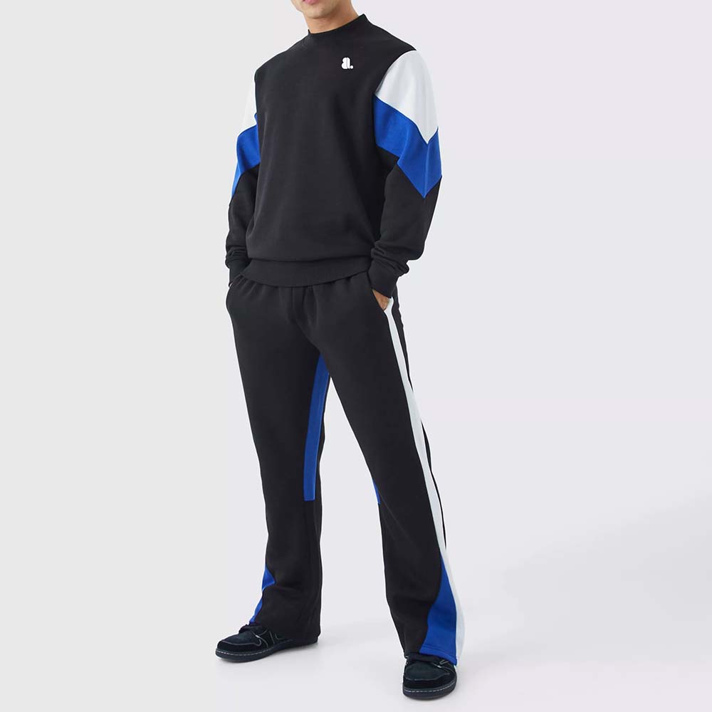 Block Pull Over Track Suit Men