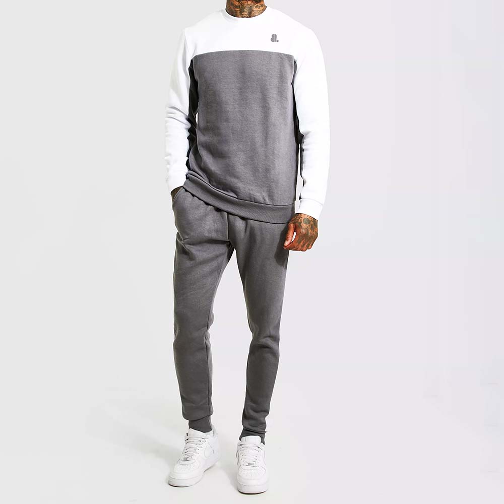 Block Pull Over Track Suit Men