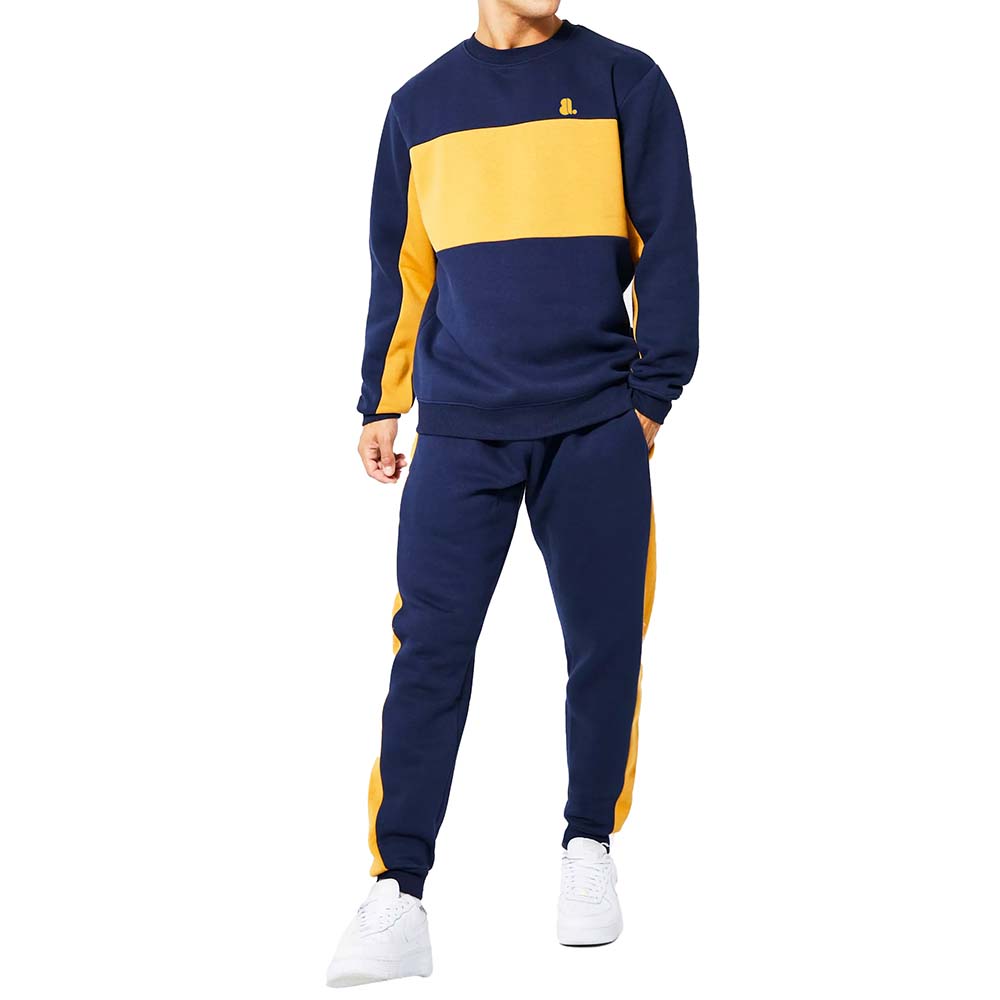 Block Pull Over Track Suit Men