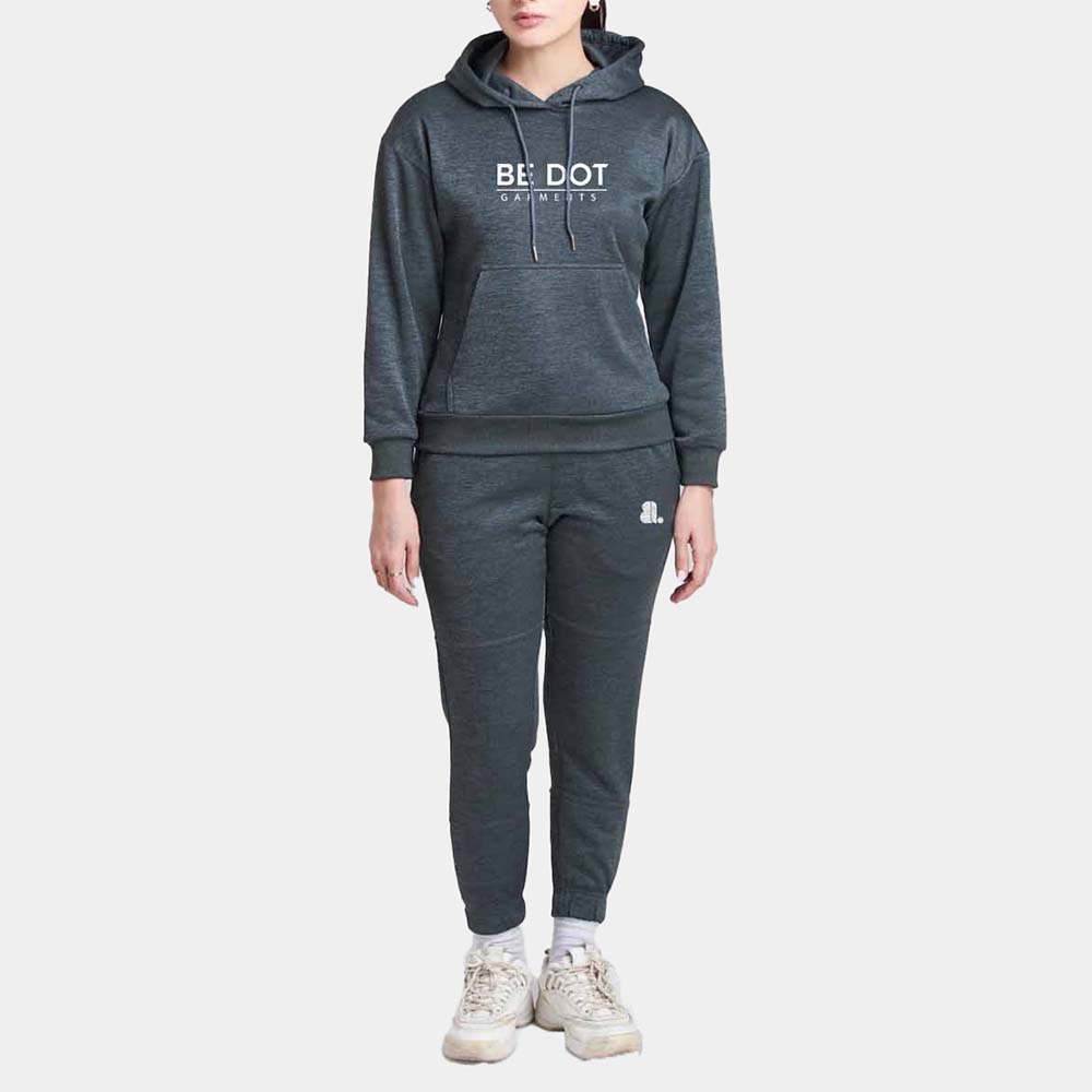 Single Color Pull Over Track Suit Women