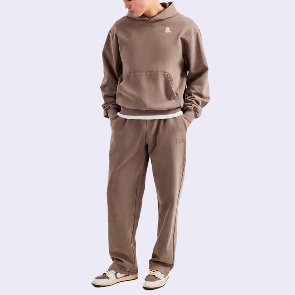 Acid Wash Pull Over Track Suit Men