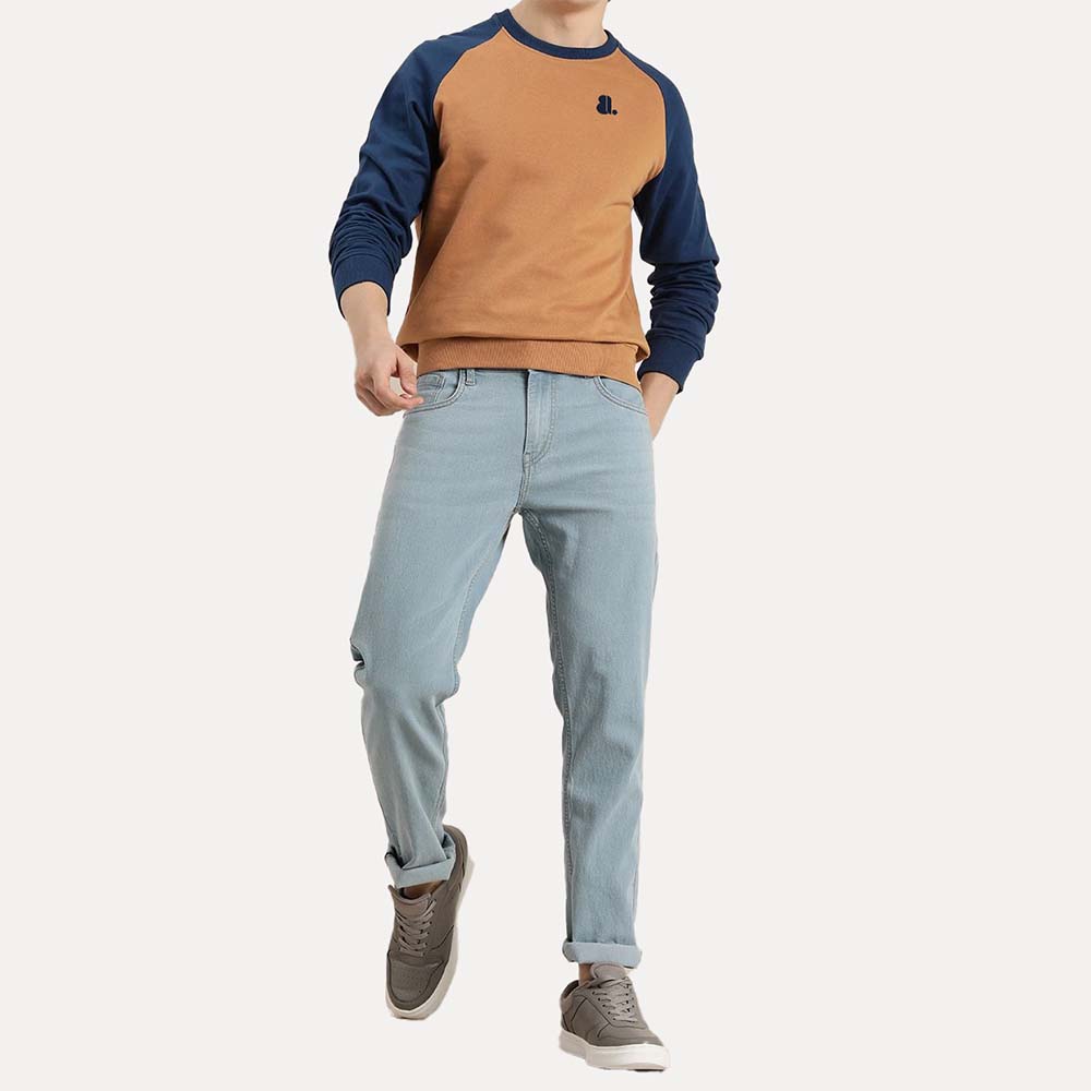 Men Raglan Sweat Shirt