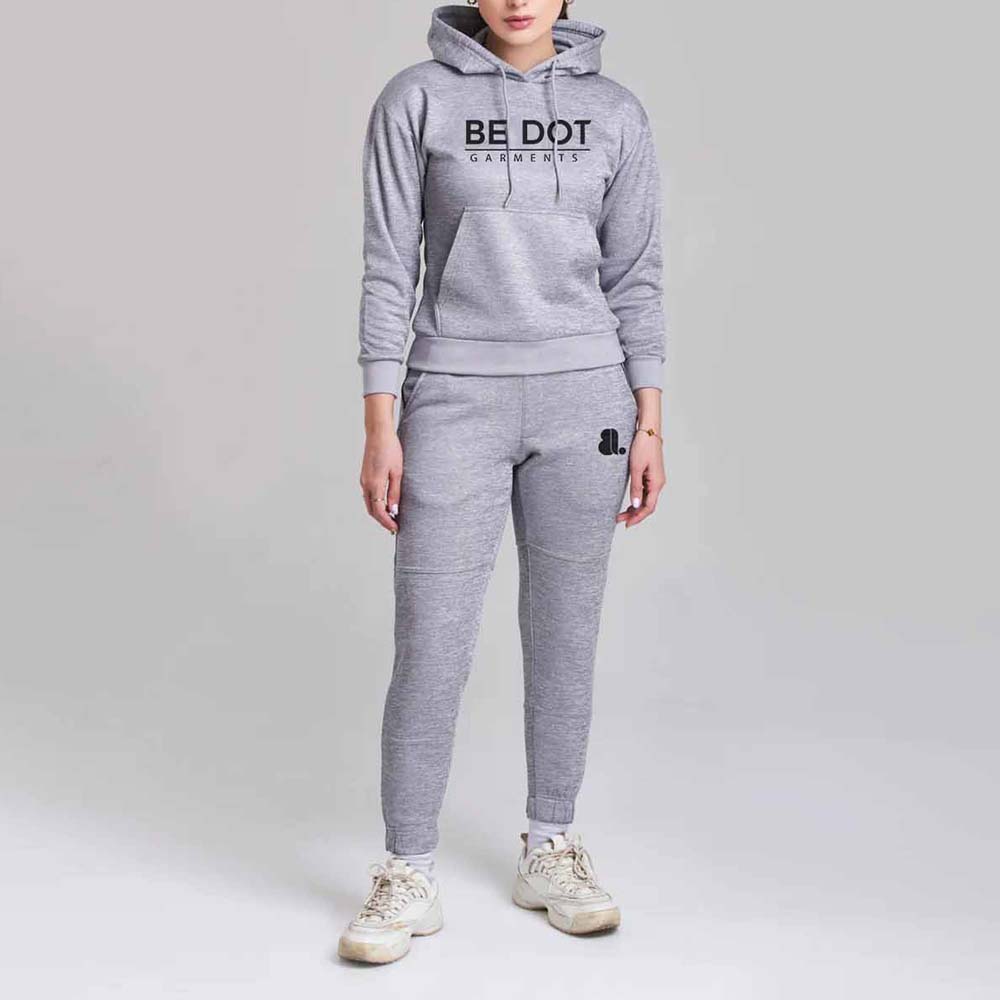 Single Color Pull Over Track Suit Women