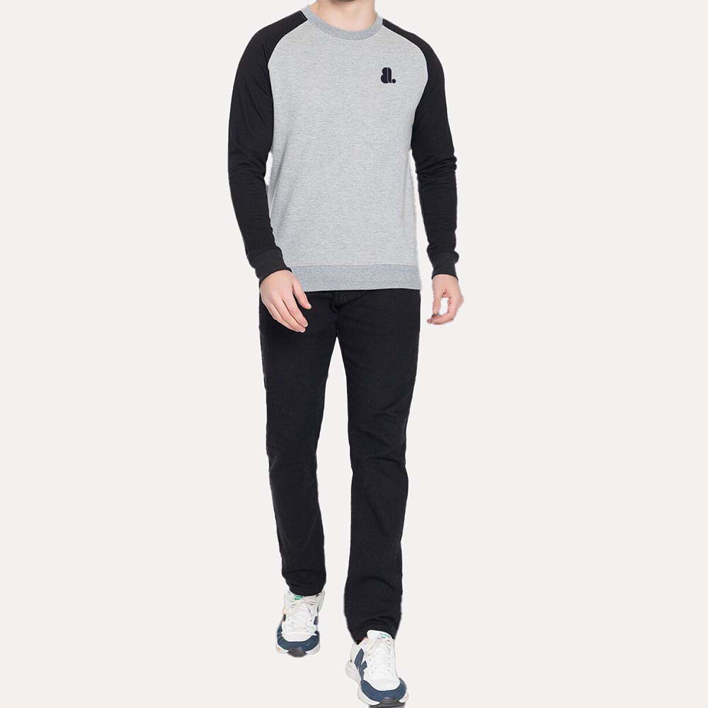 Men Raglan Sweat Shirt